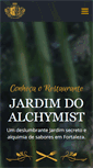 Mobile Screenshot of jardimalchymist.com